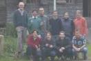 Gruppenbild vor der Hütte